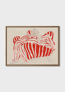 Red Chair by Sofia Lind