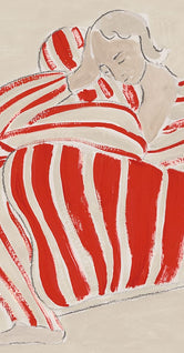 Red Chair by Sofia Lind