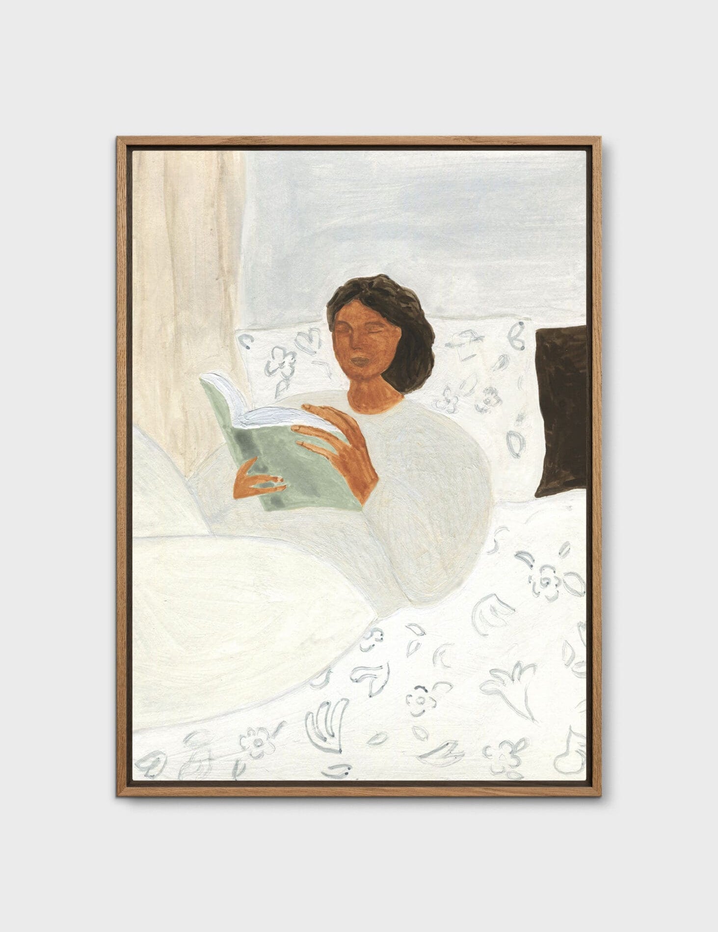 Morning Read by Isabelle Vandeplassche