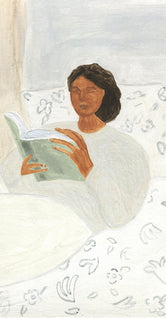 Morning Read by Isabelle Vandeplassche