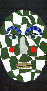 Red Cheek Portrait by Park Pardon