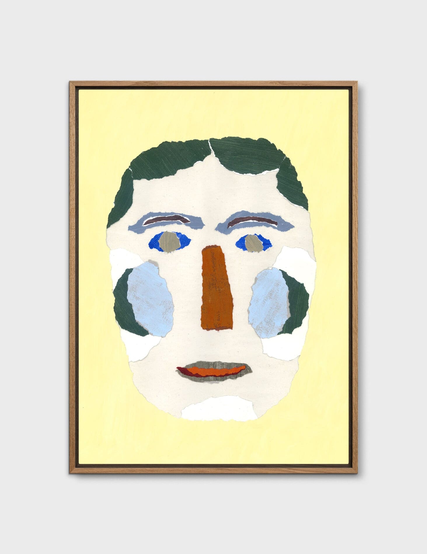 Blue Cheek Portrait by Park Pardon