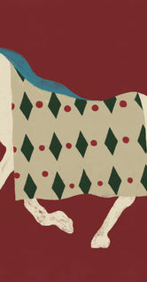 Horse Bordo by Lucrecia Rey Caro