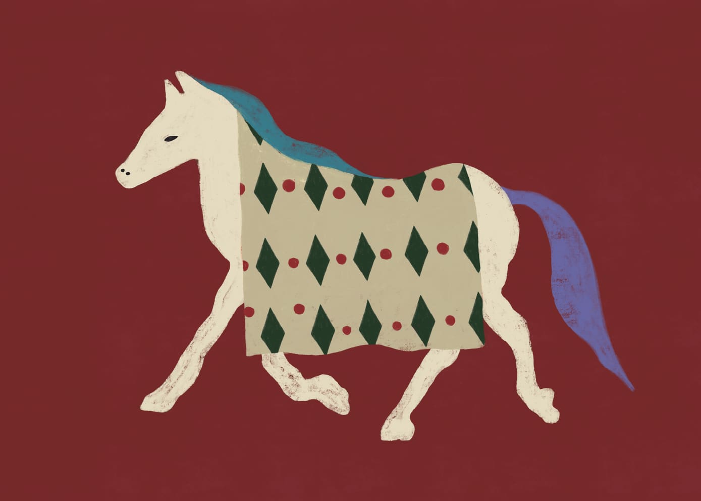 Horse Bordo