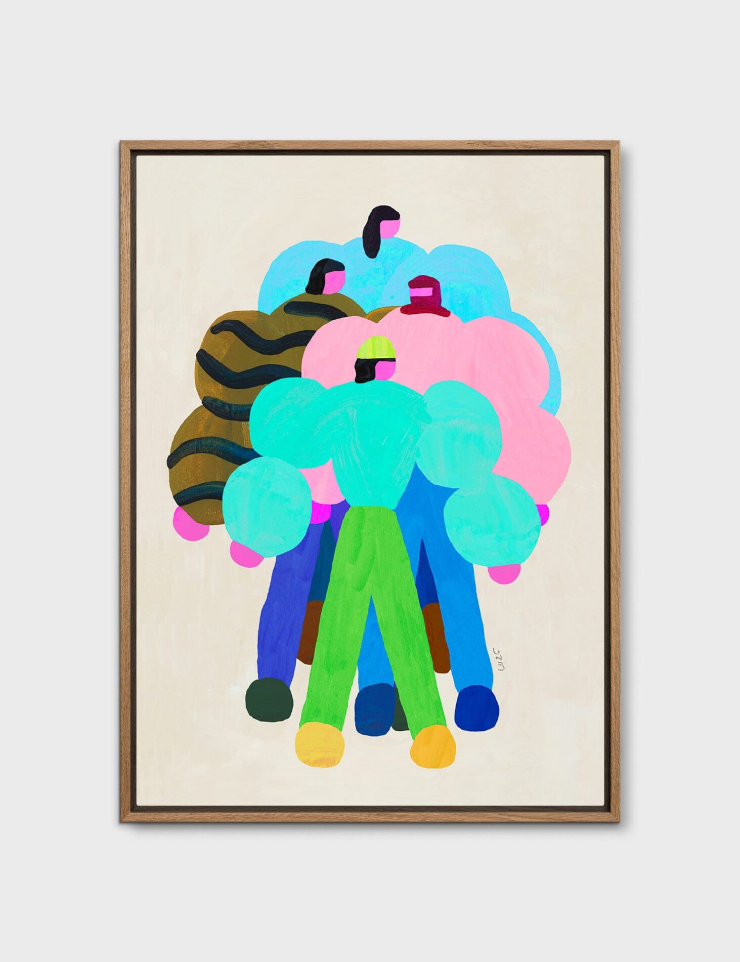 People in Puffs by Lise Uhrskov