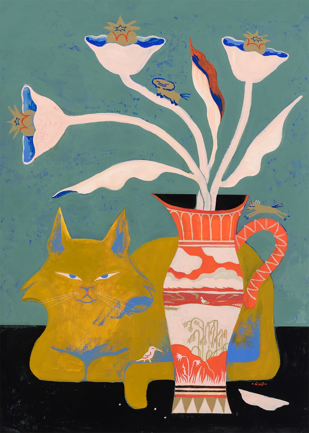 Cat and Jug