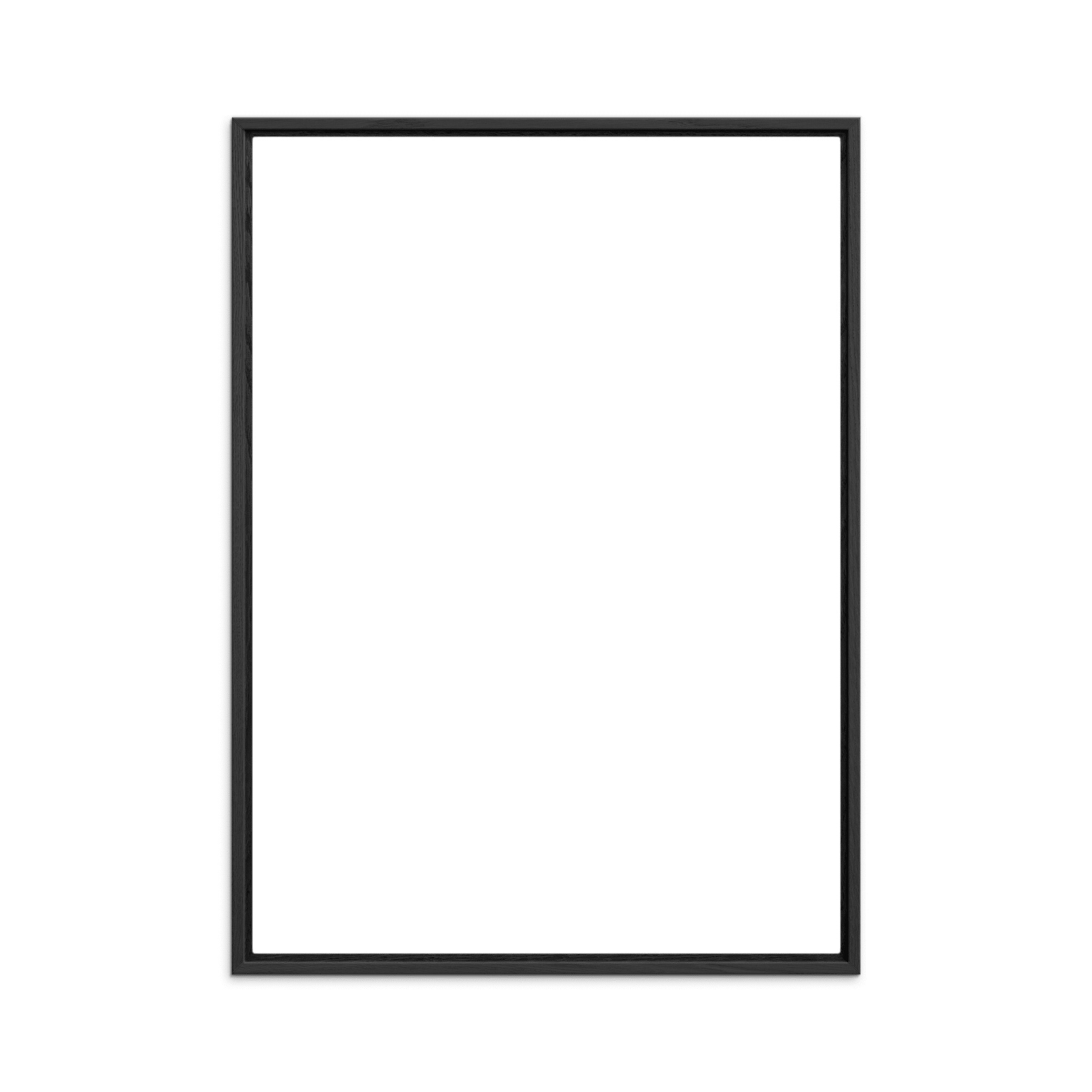 Canvas Black Wood Frame