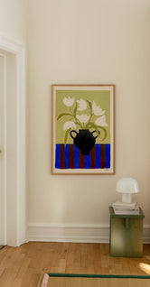 Flowers and Stripes by Carla Llanos