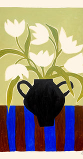 Flowers and Stripes by Carla Llanos