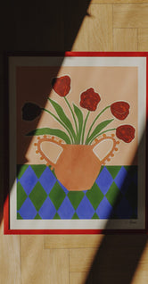 Red Tulips by Carla Llanos