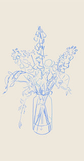 Flower Study by Chloe Purpero Johnson