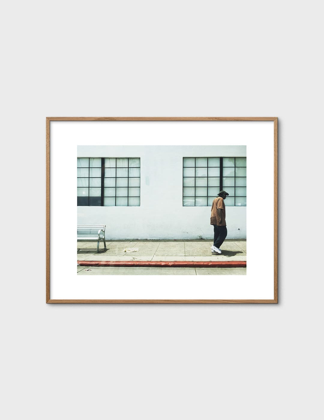 Santa Monica Man by Christina Kayser O.