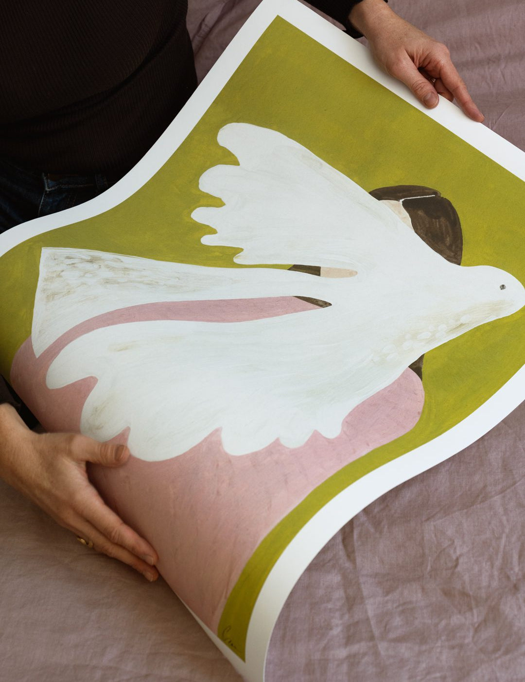 Bird and Woman