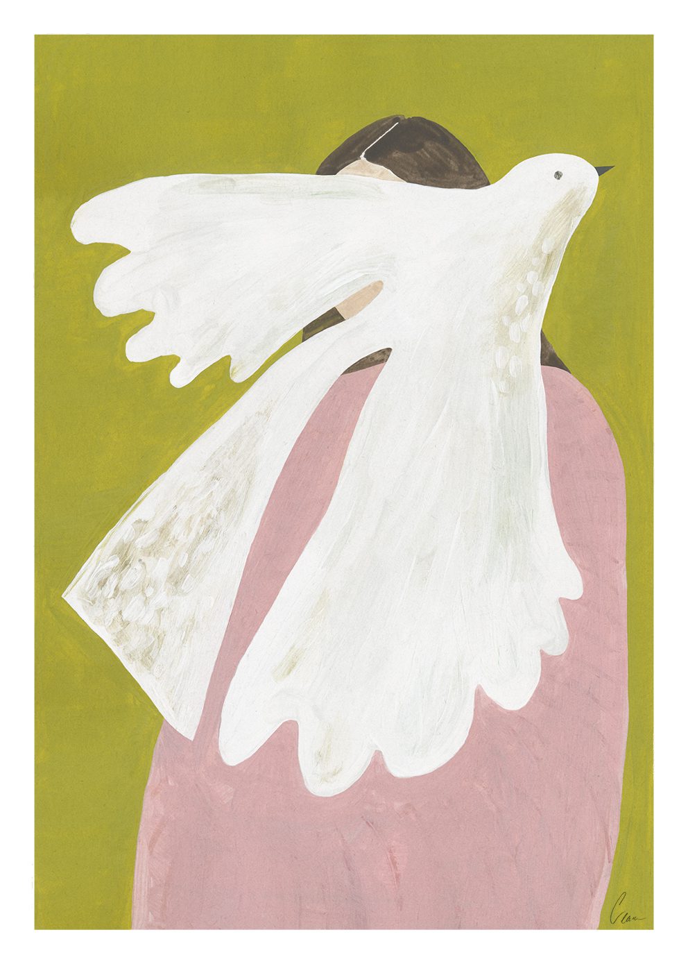 Bird and Woman
