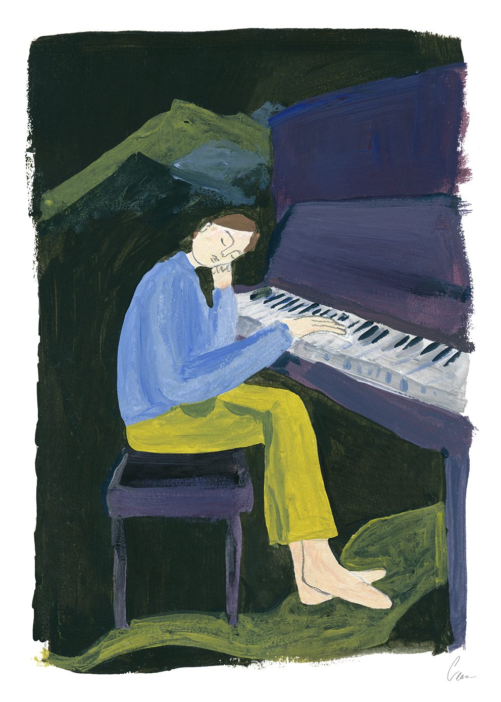 Hania at the Piano