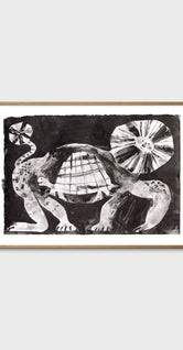 Turtle and Lion by Clara Selina Bach