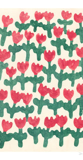 Dancing Red Flowers by Donchi