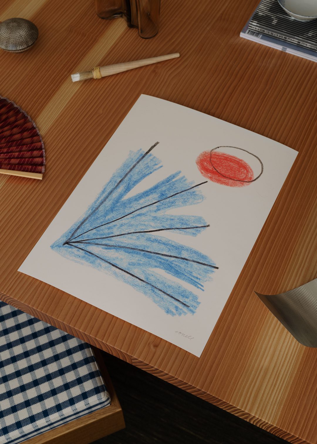 Automatic Drawing by Ellie Evelyn Orrell