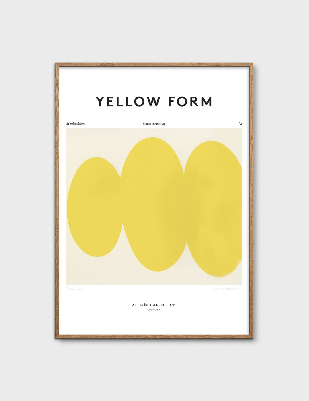 Yellow Form by Emma Lawrenson