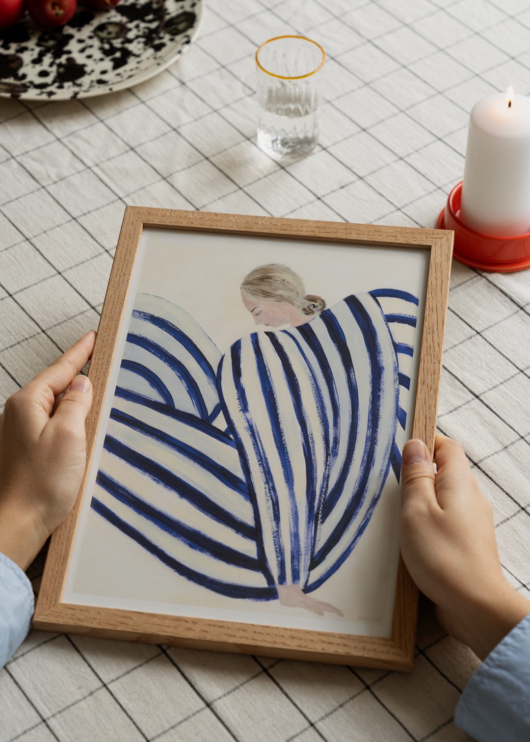 Blue Stripe At Concorde by Sofia Lind