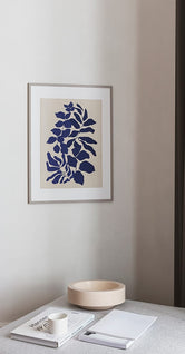 Beige wood frame