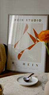 Beige wood frame