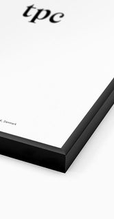 Thin Black Aluminium Frame