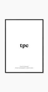 Thin Black Aluminium Frame - The Poster Club
