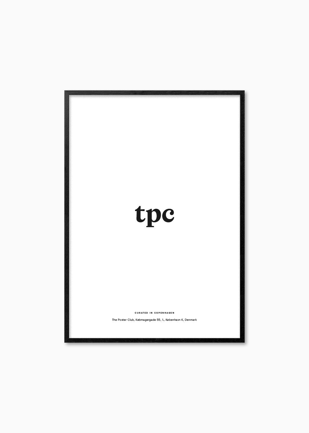 Black Wood Frame | The Poster Club