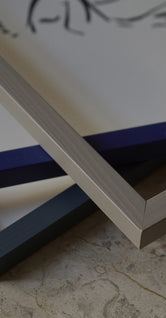 Blue Wood Frame