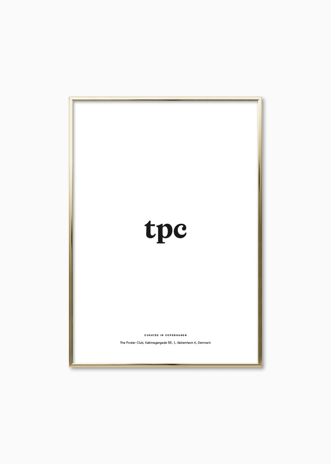 Brass Alu Frame | The Poster Club