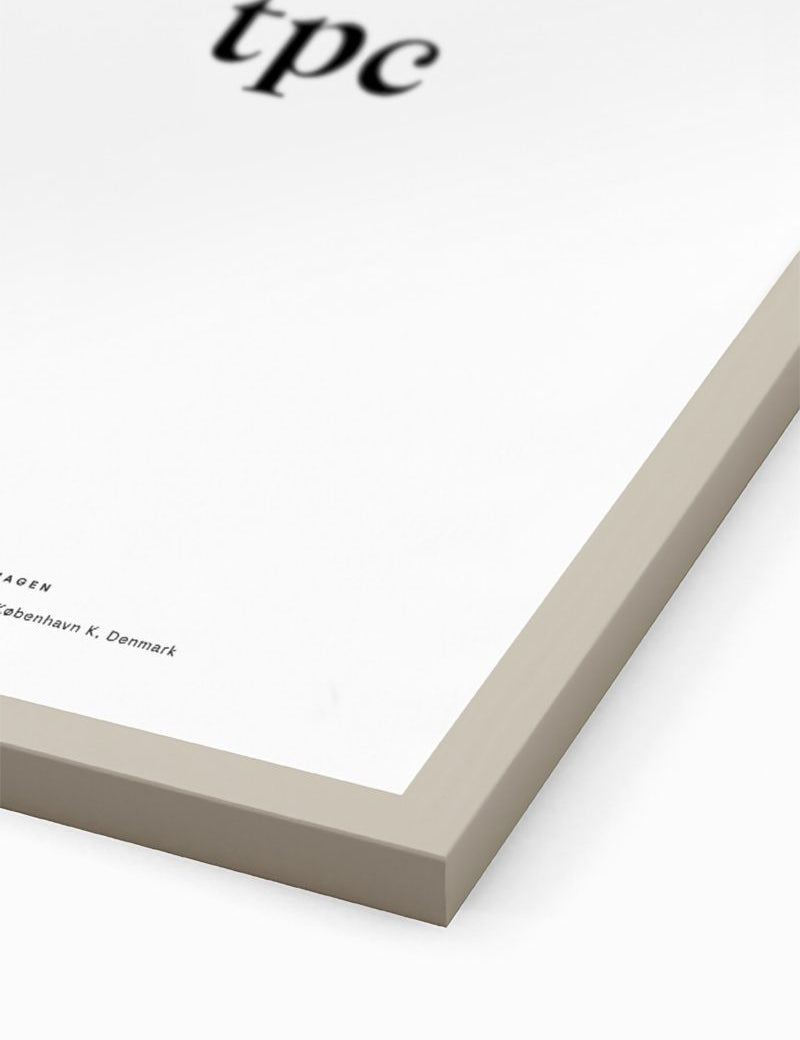 Wood Frame - Beige