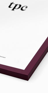 Plum Wood Frame