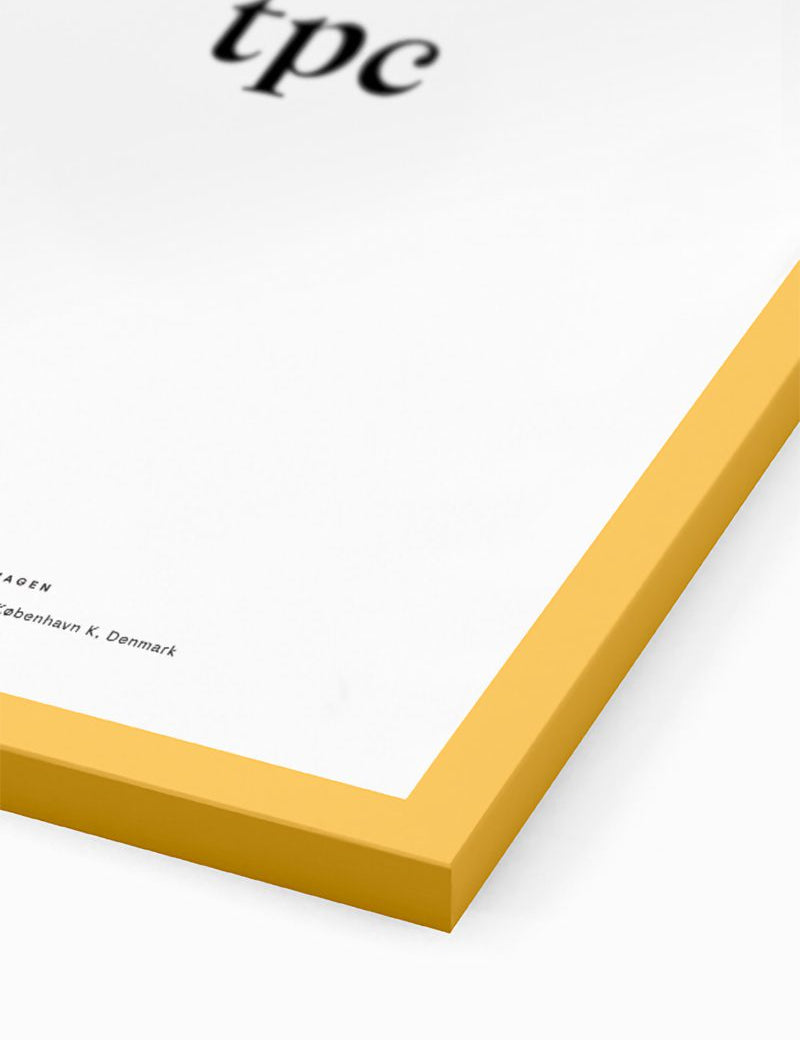 Yellow Wood Frame