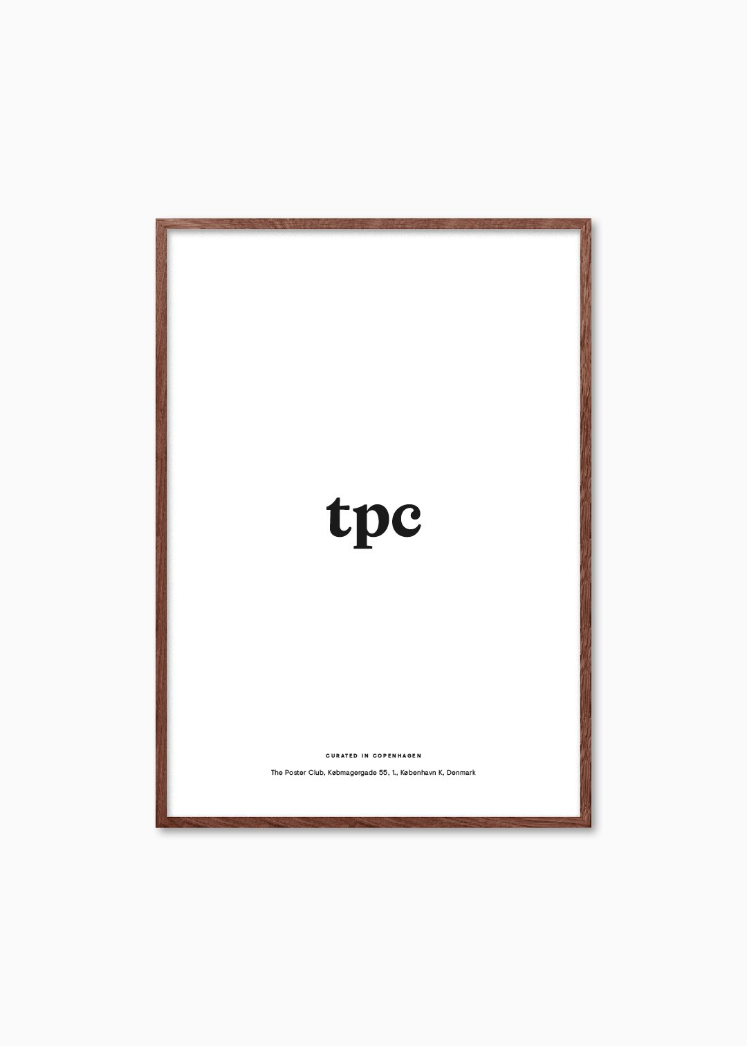 Dark Oak Frame | The Poster Club