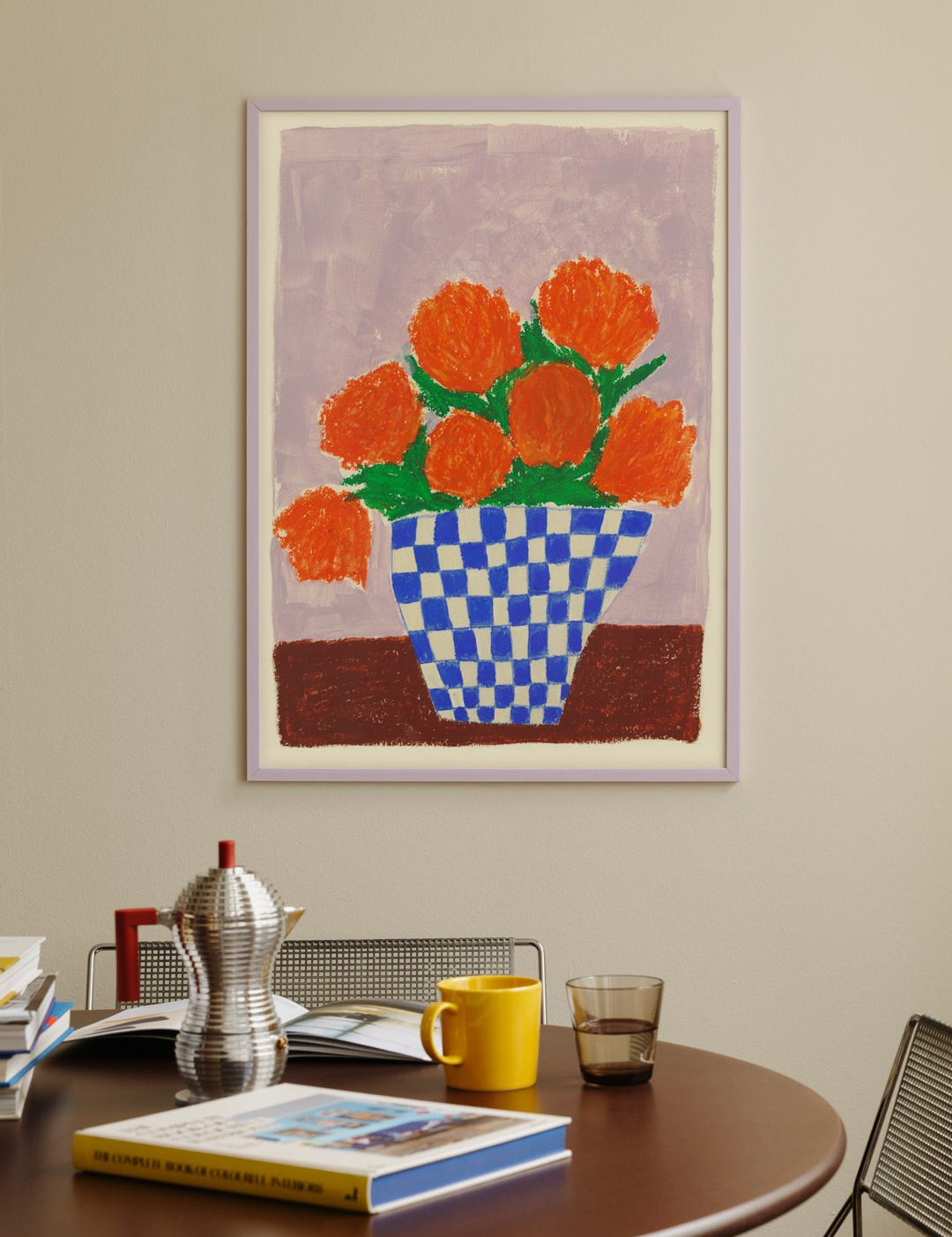 Lavender Wood Frame
