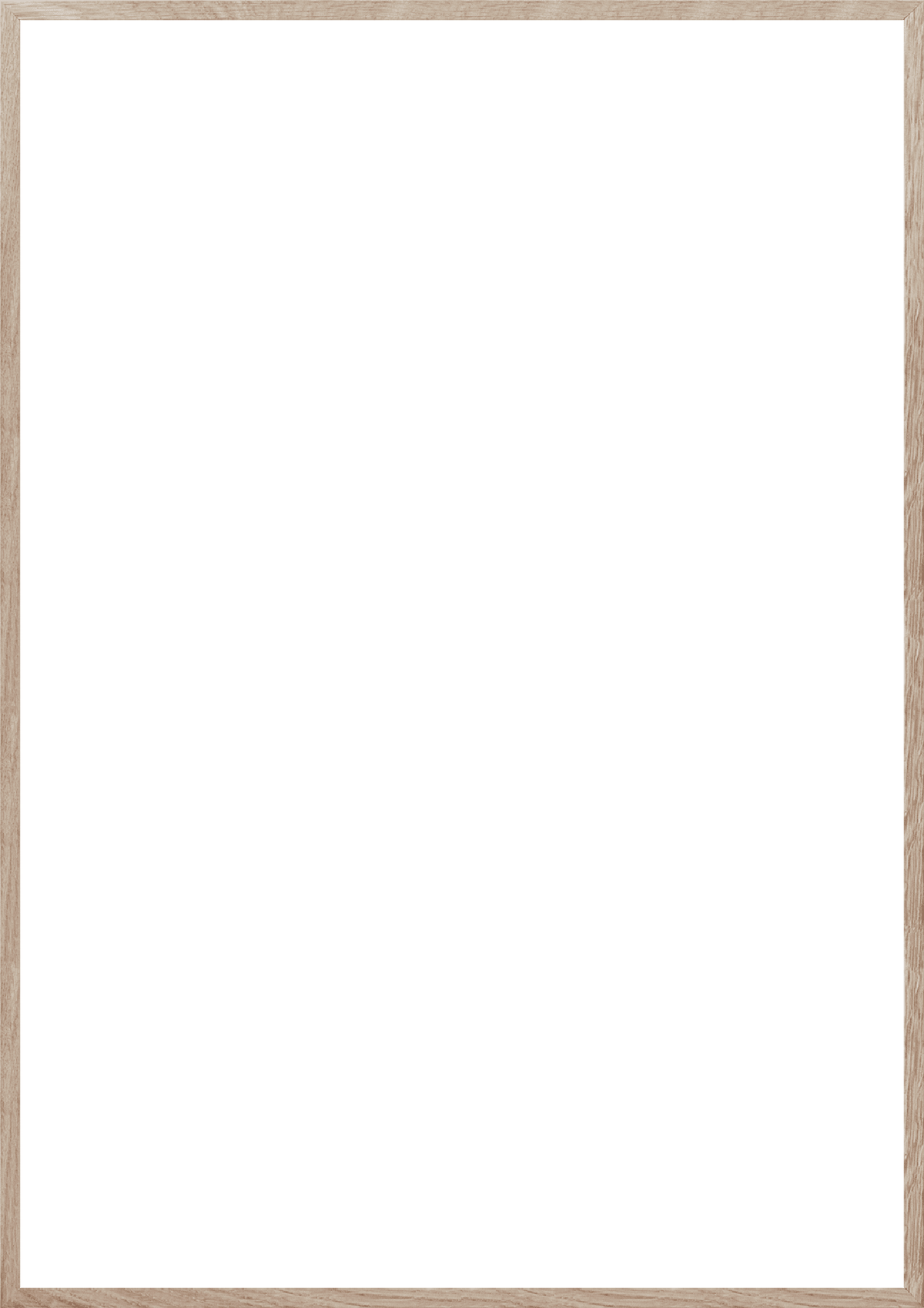 Oak Frame | The Poster Club