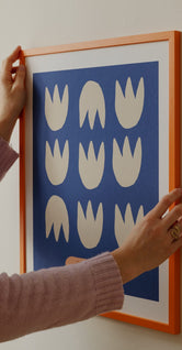 Orange Wood Frame