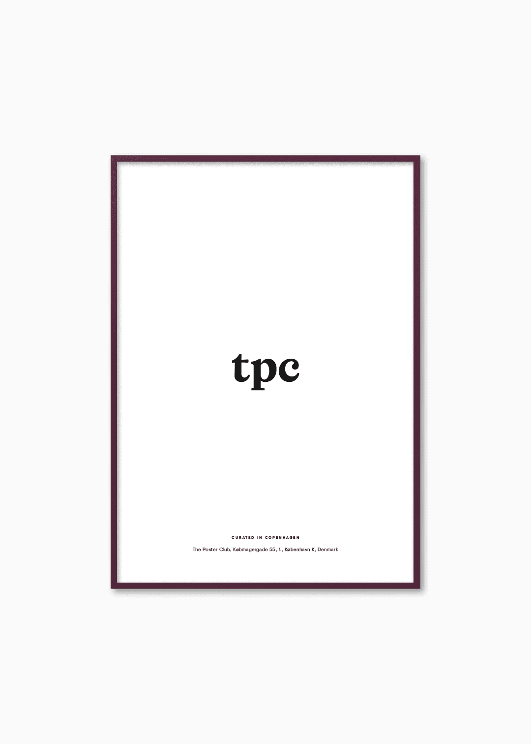 Plum Wood Frame