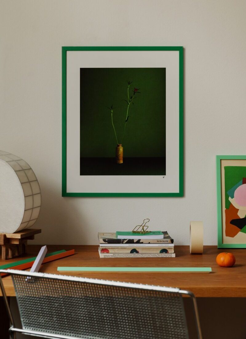 Green Wood Frame