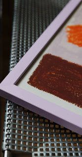 Lavender Wood Frame