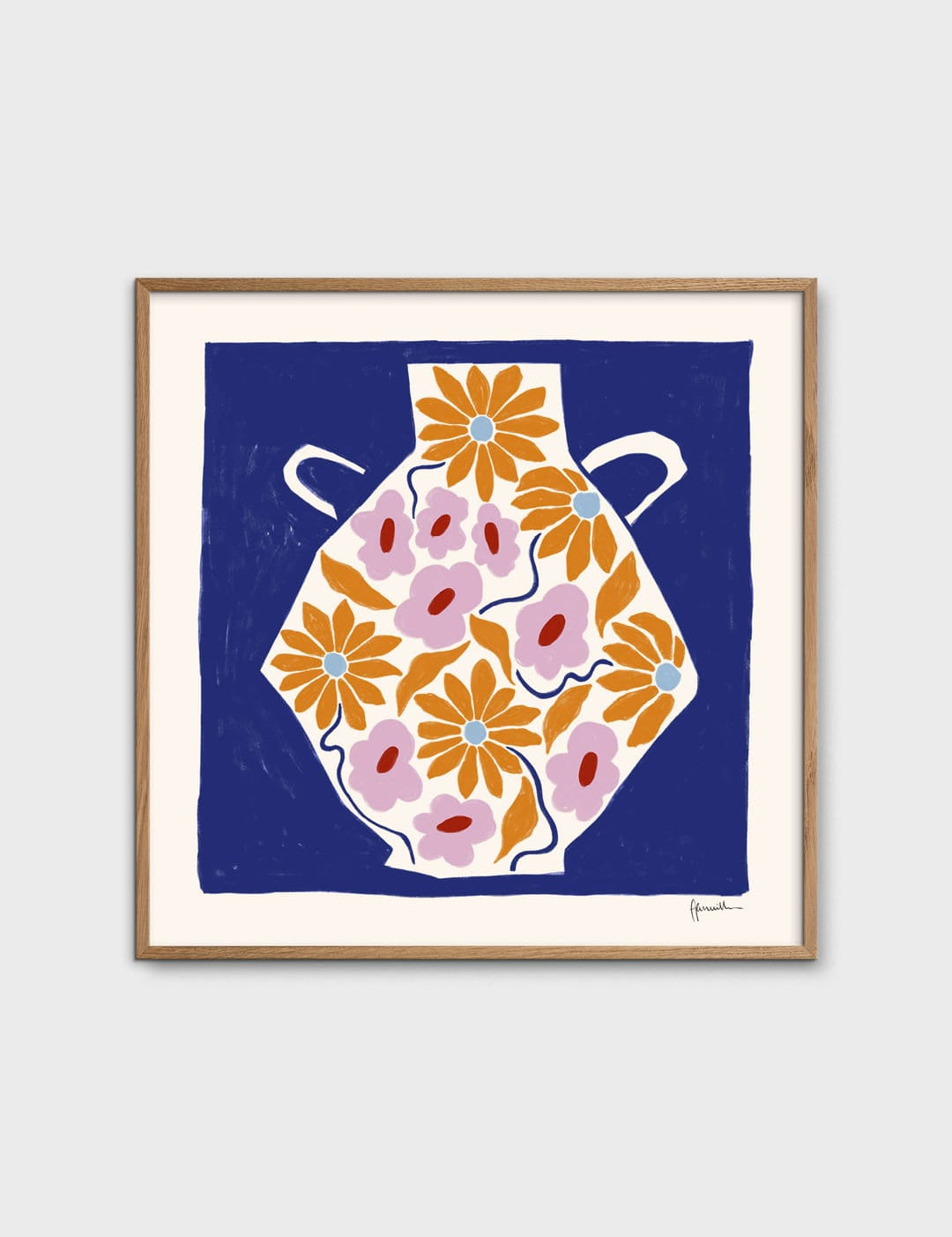 Sunflower Vase by Frankie Penwill