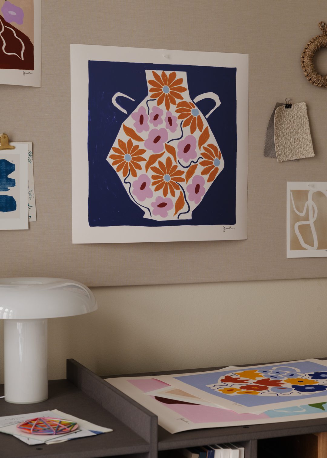 Sunflower Vase by Frankie Penwill