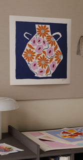 Sunflower Vase by Frankie Penwill