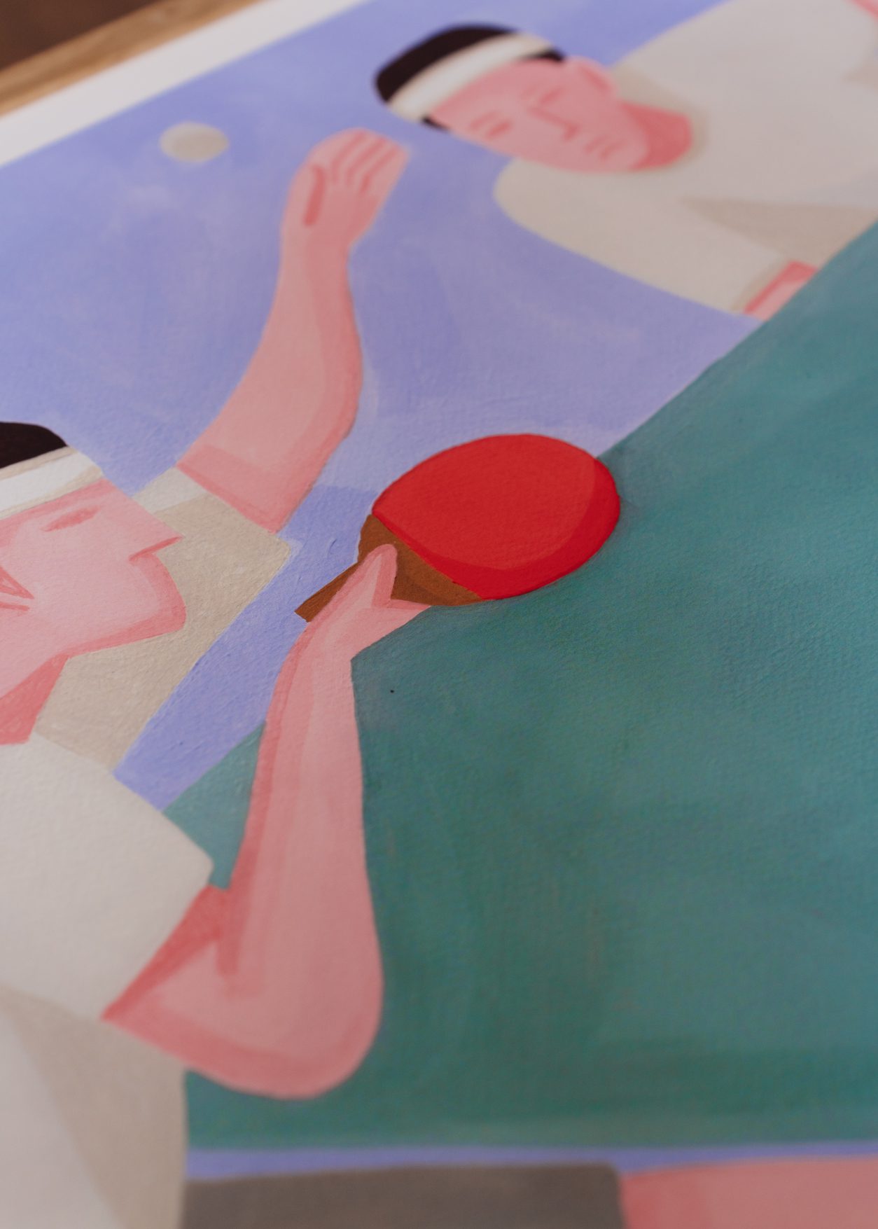Ping Pong by Iga Kosicka | The Poster Club