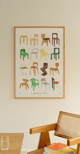 A Collection of Chairs by Isabelle Vandeplassche