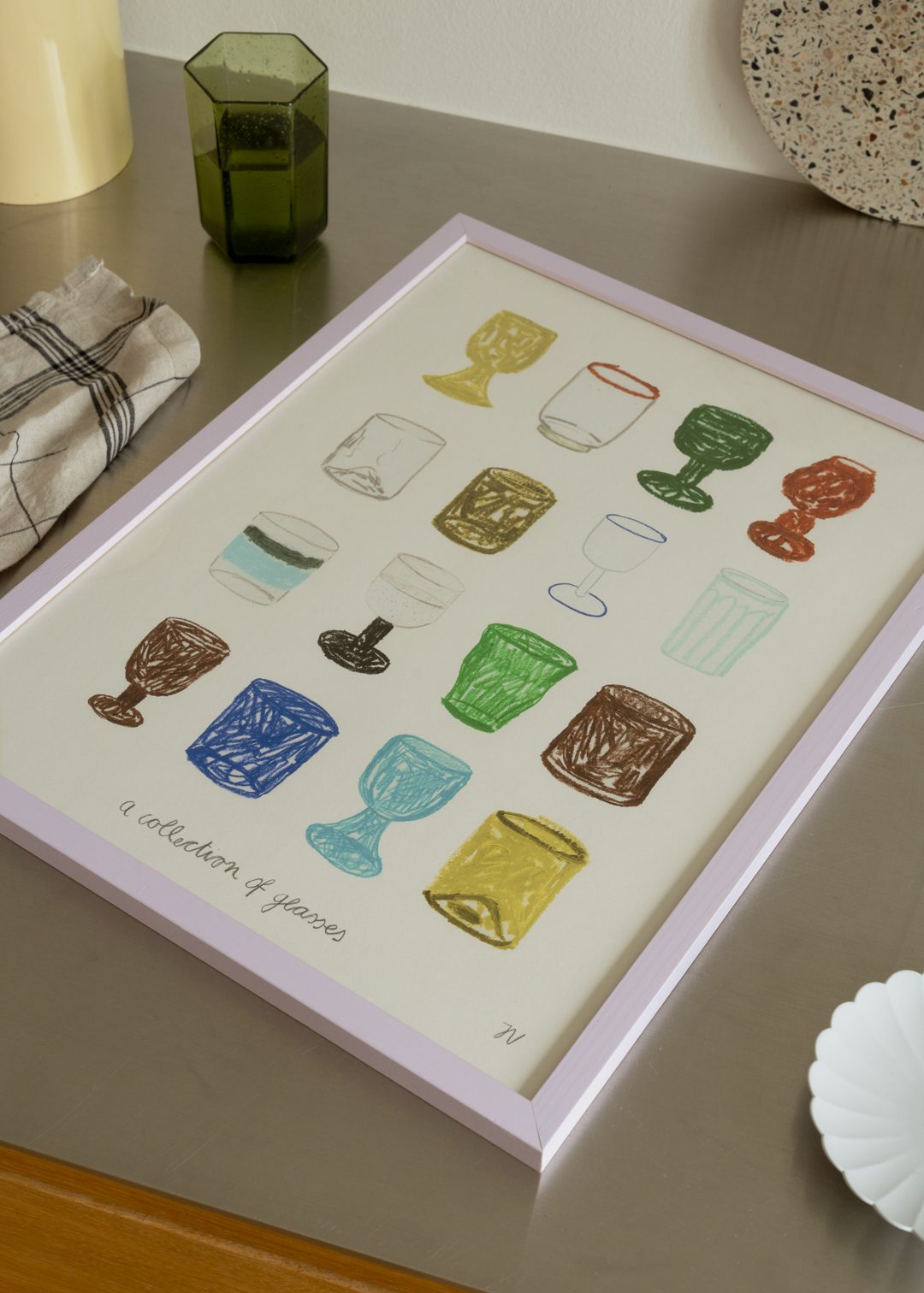 A Collection of Glasses by Isabelle Vandeplassche | The… – The