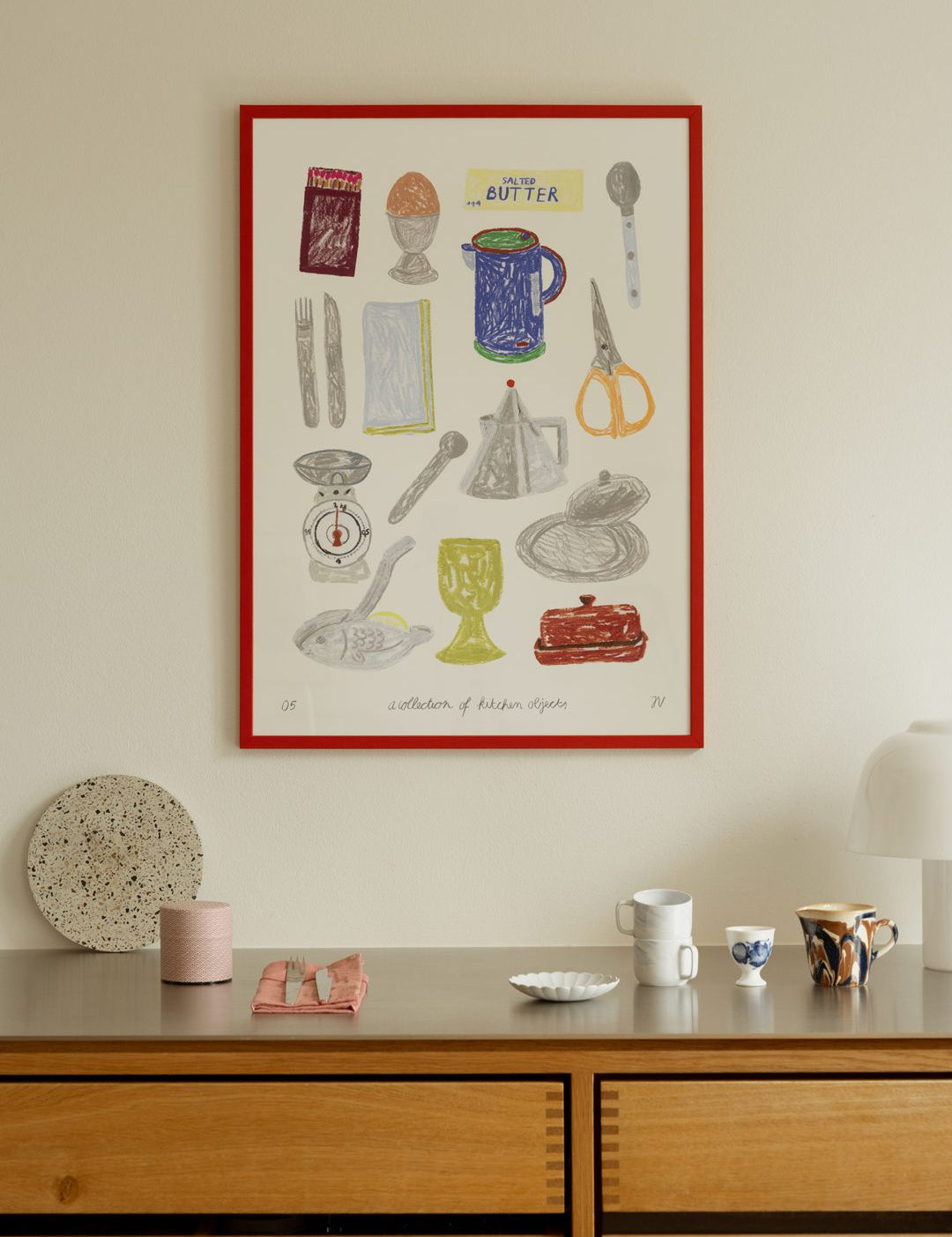 A Collection of Kitchen Objects