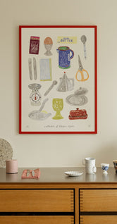 A Collection of Kitchen Objects by Isabelle Vandeplassche