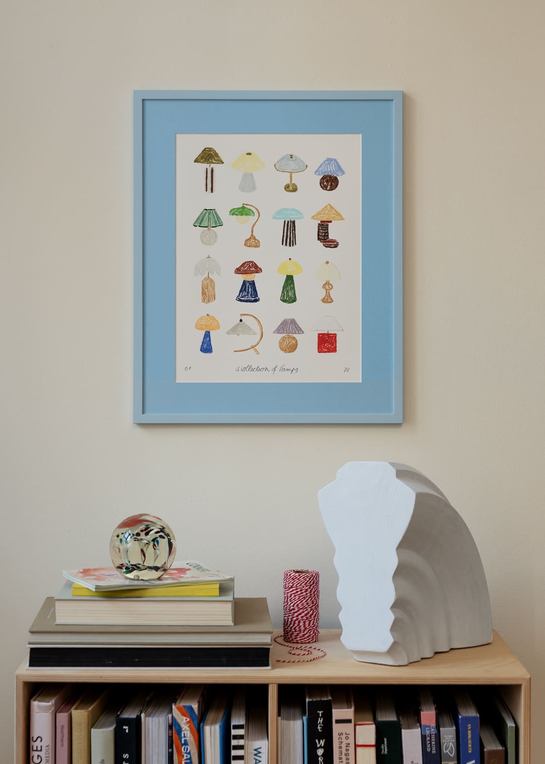 A Collection of Lamps by Isabelle Vandeplassche